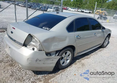 2012 Chevrolet Impala Ls from USA, damaged, VIN 2G1WF5E31C1280408